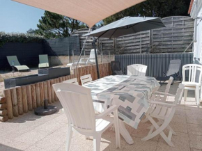 Maison de vacances à 200m de la plage, 6 pers., jardin clos, parking, BBQ - FR-1-540-44